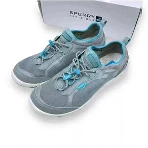 Sperry Top Sider Boat
Lightweight Grey H20 Escape Bungee Sneakers Size 9.5 EUC